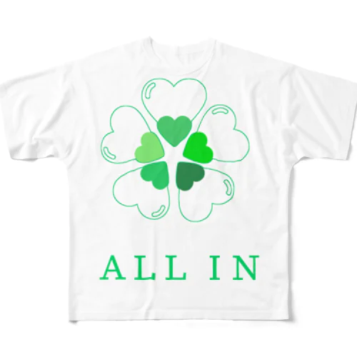 SPECIAL NEEDS JAPAN【8】 All-Over Print T-Shirt