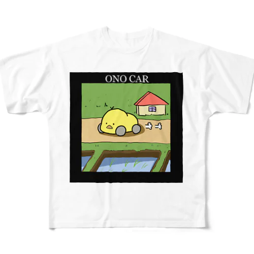 おのカー All-Over Print T-Shirt