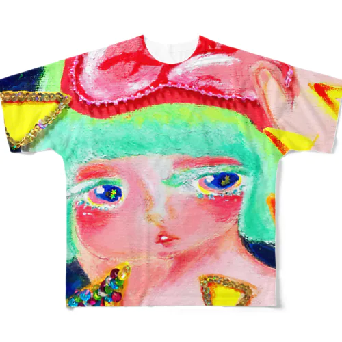 ヘンヅツウ All-Over Print T-Shirt