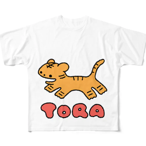とらTORA2022 All-Over Print T-Shirt