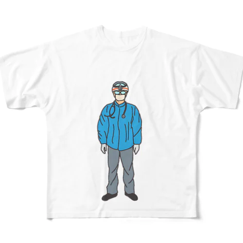救急隊員 All-Over Print T-Shirt