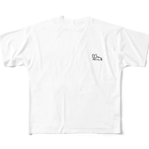 とら（ひかえめ） All-Over Print T-Shirt