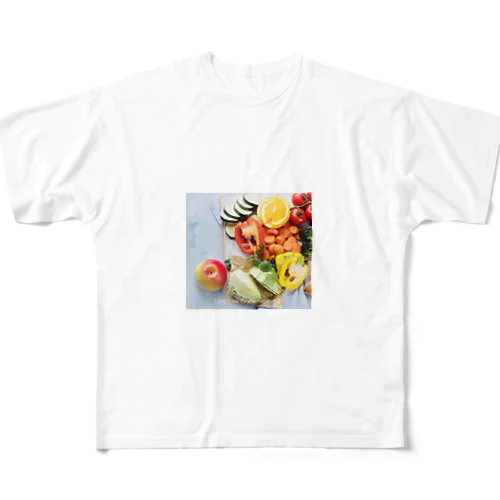 low glycemic index_03 フルグラフィックTシャツ