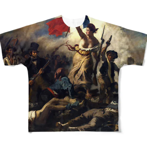 Liberty Leading the People フルグラフィックTシャツ