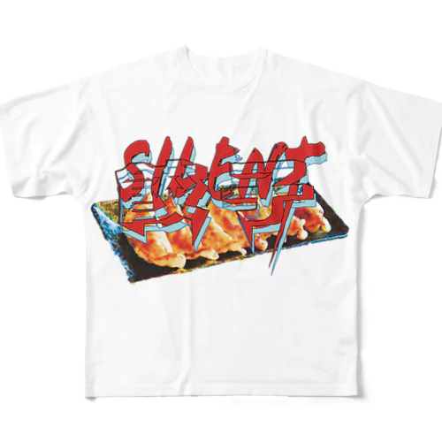 silent餃子 All-Over Print T-Shirt