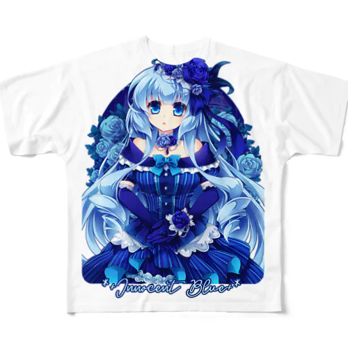 イノセントブルー - C All-Over Print T-Shirt