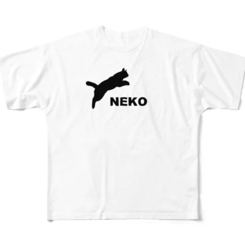 NEKO（ジャンプ） All-Over Print T-Shirt