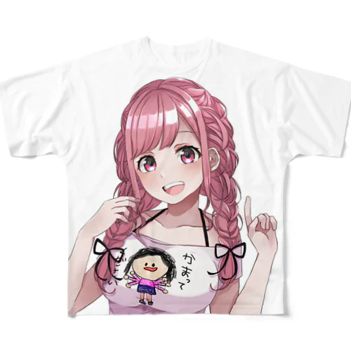 BIGこゆＴかまってちゃんver. All-Over Print T-Shirt