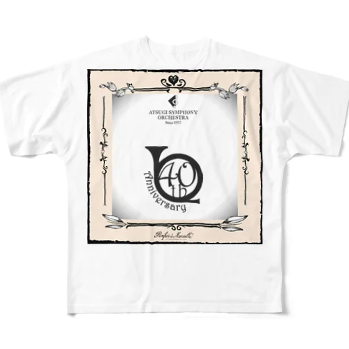 厚木交響楽団40周年記念 All-Over Print T-Shirt