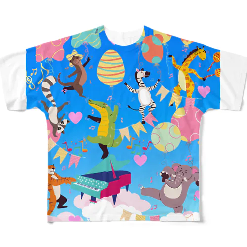 Party in the Sky フルグラフィックTシャツ