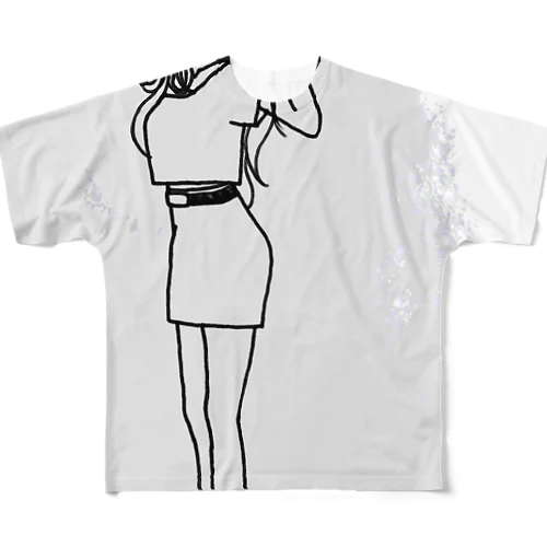 It Girl All-Over Print T-Shirt