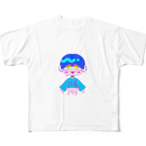 んべ👅 フルグラフィックTシャツ