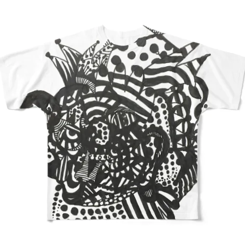 へービーメタルモンスター All-Over Print T-Shirt