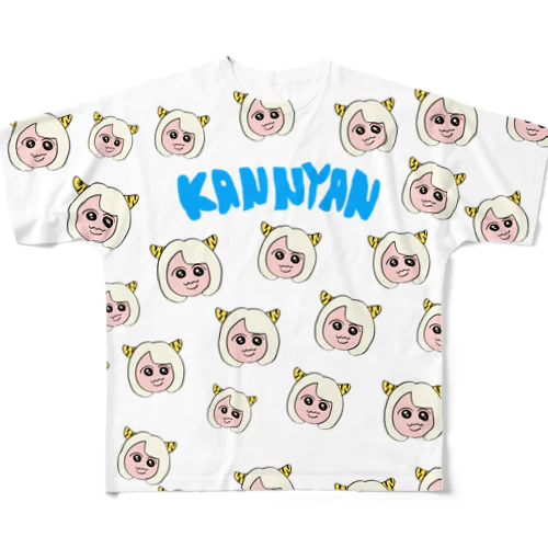 KANNYAN All-Over Print T-Shirt