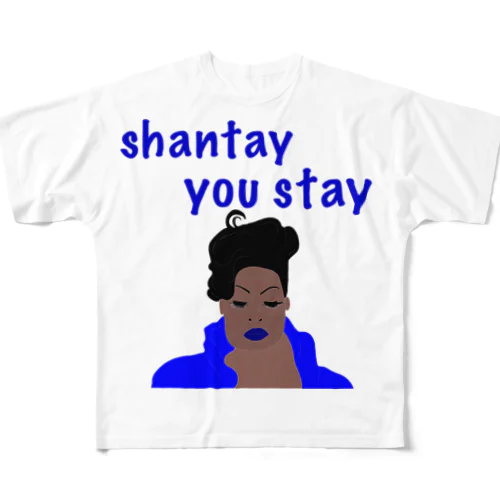Shantay You Stay フルグラフィックTシャツ