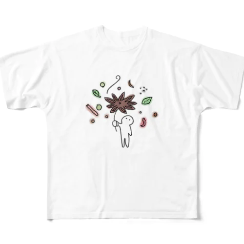 Spice Rain All-Over Print T-Shirt