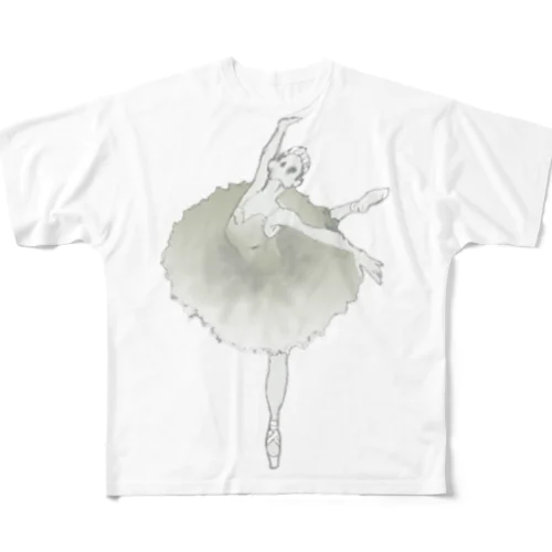 バレリーナ All-Over Print T-Shirt