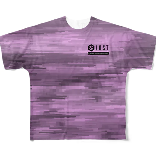 IOST【迷彩ピンク】 All-Over Print T-Shirt