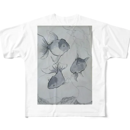 金魚 All-Over Print T-Shirt