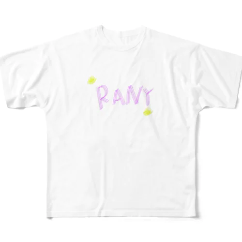 Rany フルグラフィックTシャツ