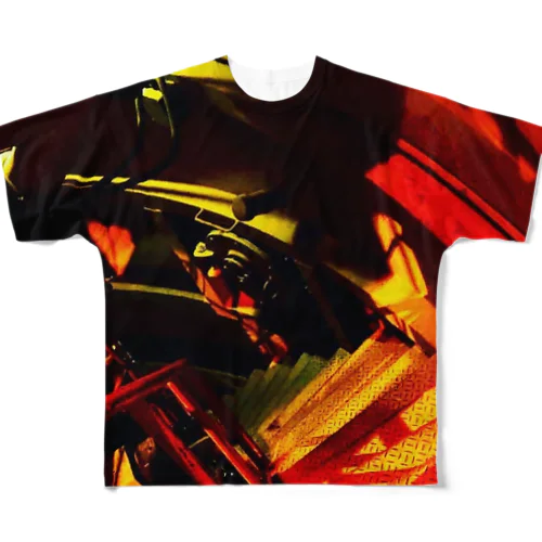 #ruins wearll(red) All-Over Print T-Shirt