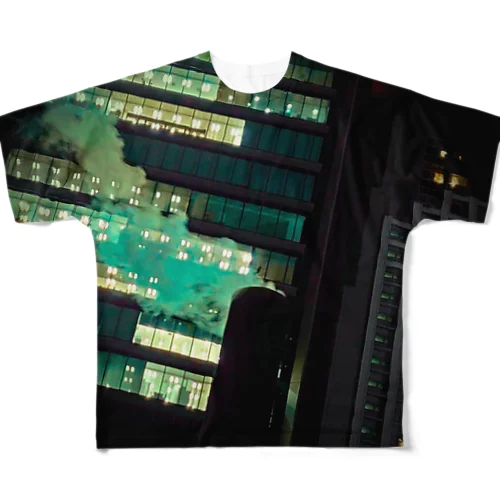 #Alley wearll All-Over Print T-Shirt