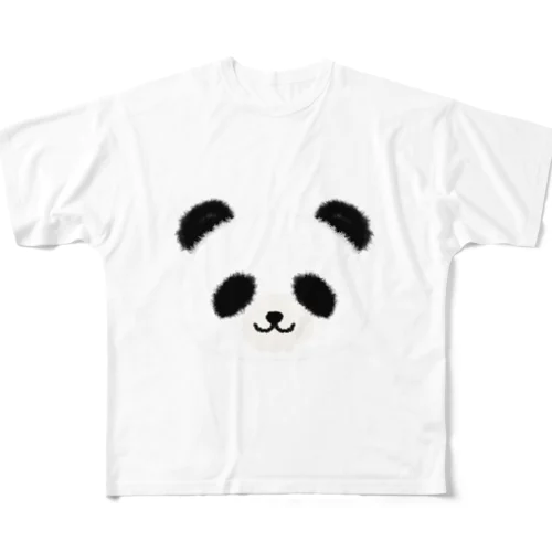 ふわふわパンダ All-Over Print T-Shirt