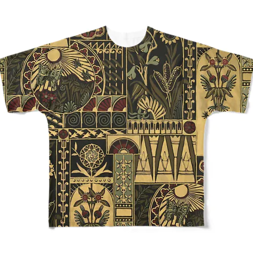 ボタニカル All-Over Print T-Shirt