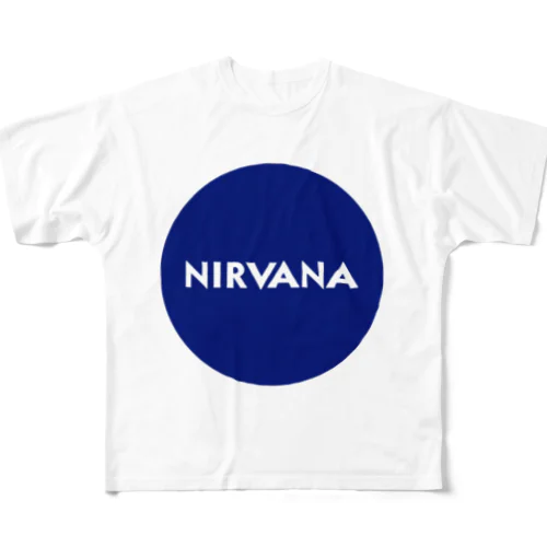 NIRVANA フルグラフィックTシャツ