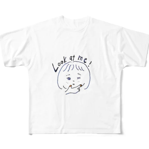 るっくあっとみ〜 All-Over Print T-Shirt