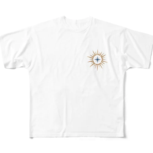 RE VISION COMPASS フルグラフィックTシャツ