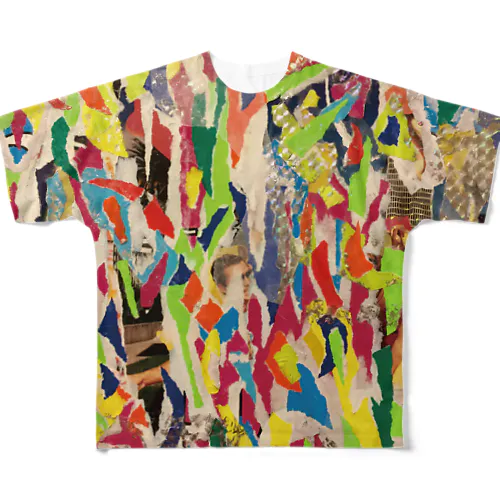 Peeled colors All-Over Print T-Shirt