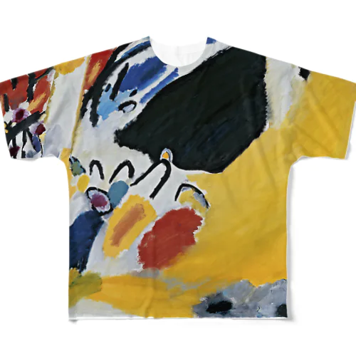 Wassily Kandinsky - Impression III (Konzert) フルグラフィックTシャツ