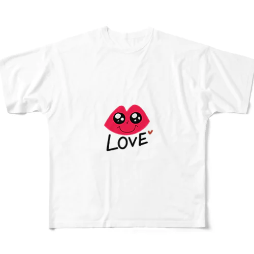 ぷるるんちゃん All-Over Print T-Shirt