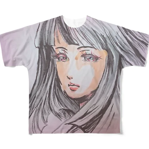 MAIHIME フルグラフィックTシャツ