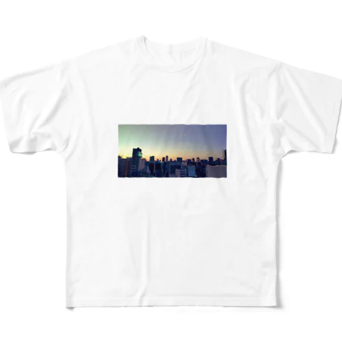 遅めの夕暮れ All-Over Print T-Shirt