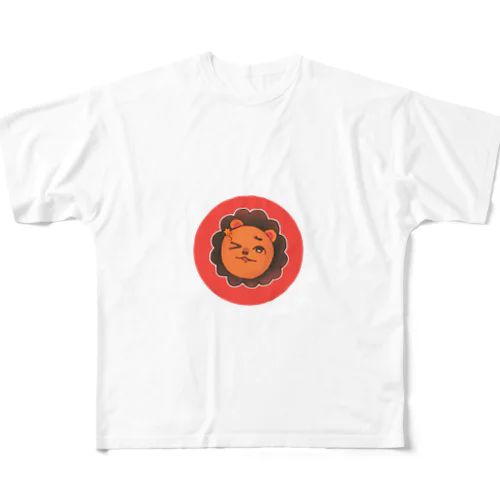 らいおん All-Over Print T-Shirt
