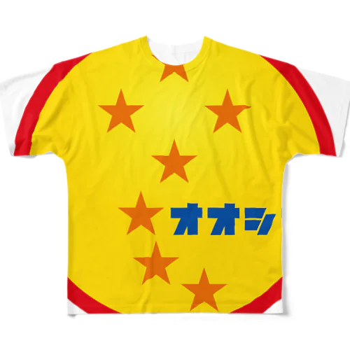 パ紋No.3154 オオシマ フルグラフィックTシャツ