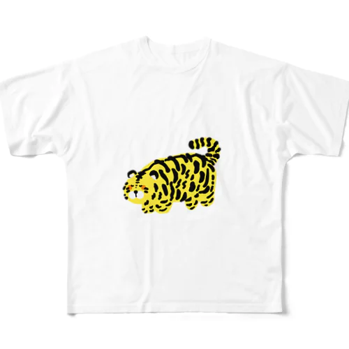 いい夢見ろよ🐯 All-Over Print T-Shirt