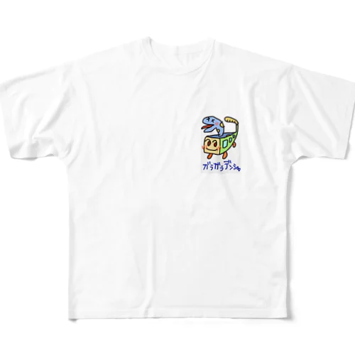 ガラガラな電車 All-Over Print T-Shirt