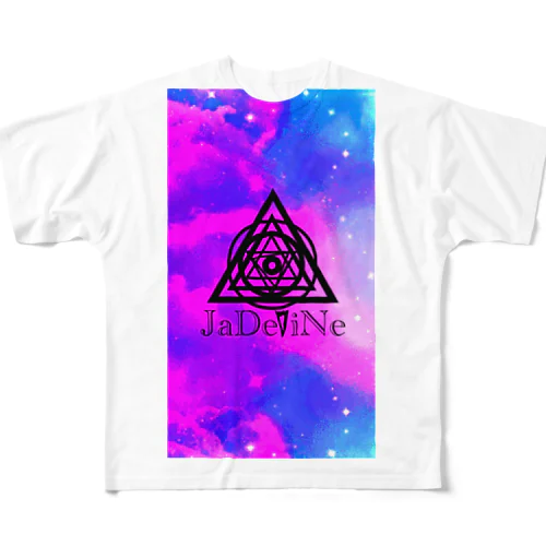 JaDeViNe  SpAcE フルグラフィックTシャツ