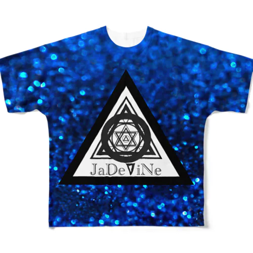 JaDeViNe   BULEcosmic All-Over Print T-Shirt