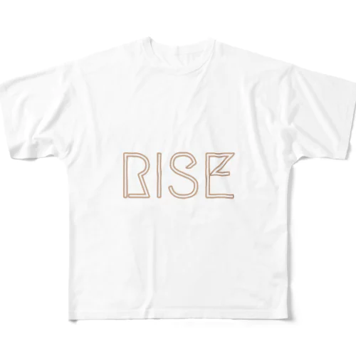 RISE フルグラフィックTシャツ