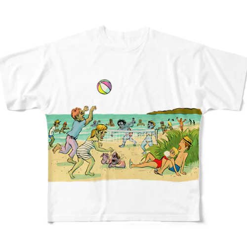 zombeach フルグラフィックTシャツ