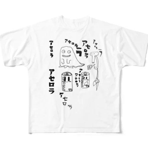 アセロラアセロラ All-Over Print T-Shirt