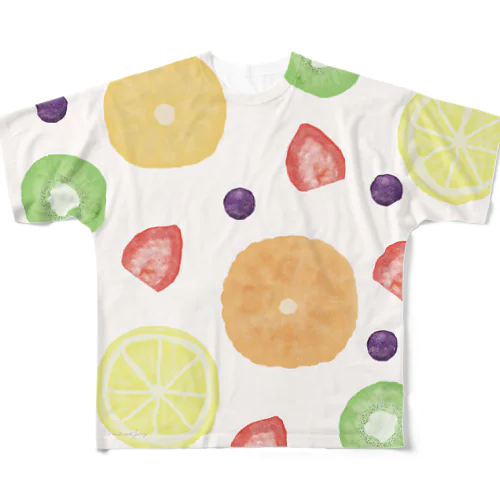 fruit cake フルグラフィックTシャツ