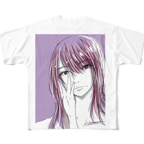 エモガール フルグラフィックTシャツ