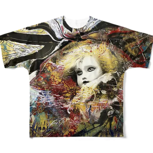 「少数派の王」フルグラフィックTシャツ All-Over Print T-Shirt