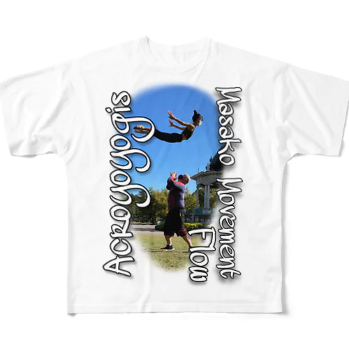 Acroyoyogis x MMF フルグラフィックTシャツ