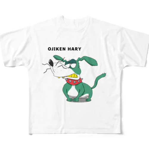 OJIKEN HARY フルグラフィックTシャツ